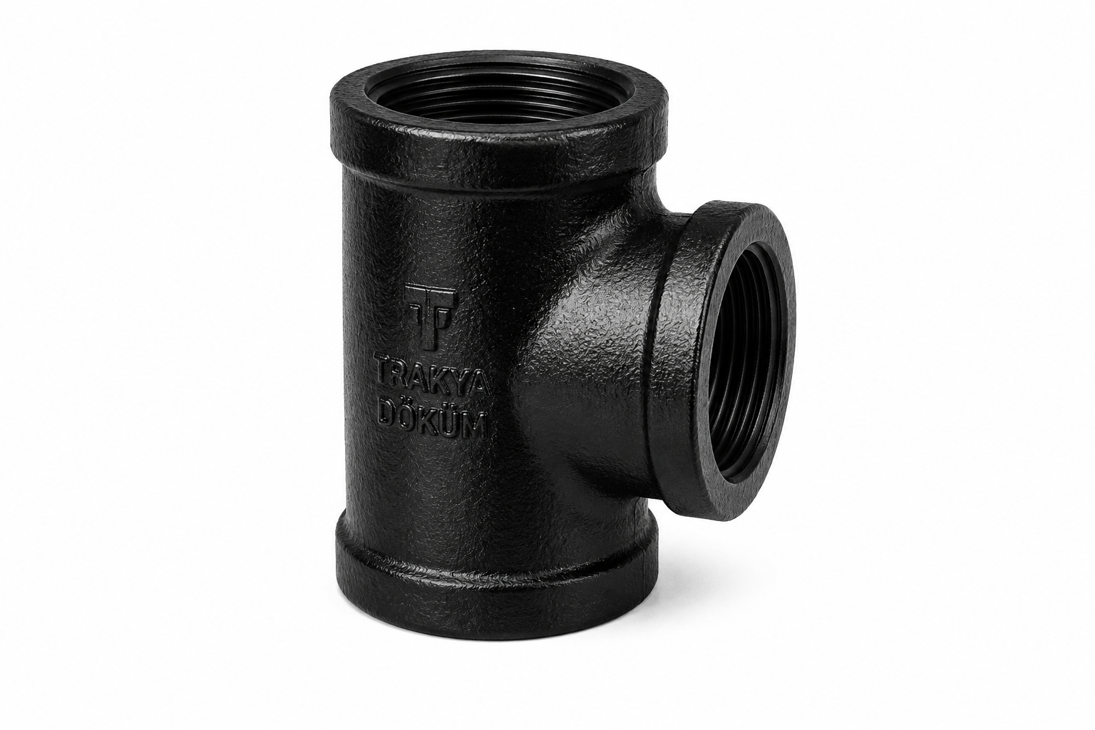 1 1/2"-1 1/4"-1 1/4" SİYAH İNEGAL TE - TRAKYA DÖKÜM - DİŞLİ